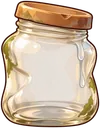 Glass jar